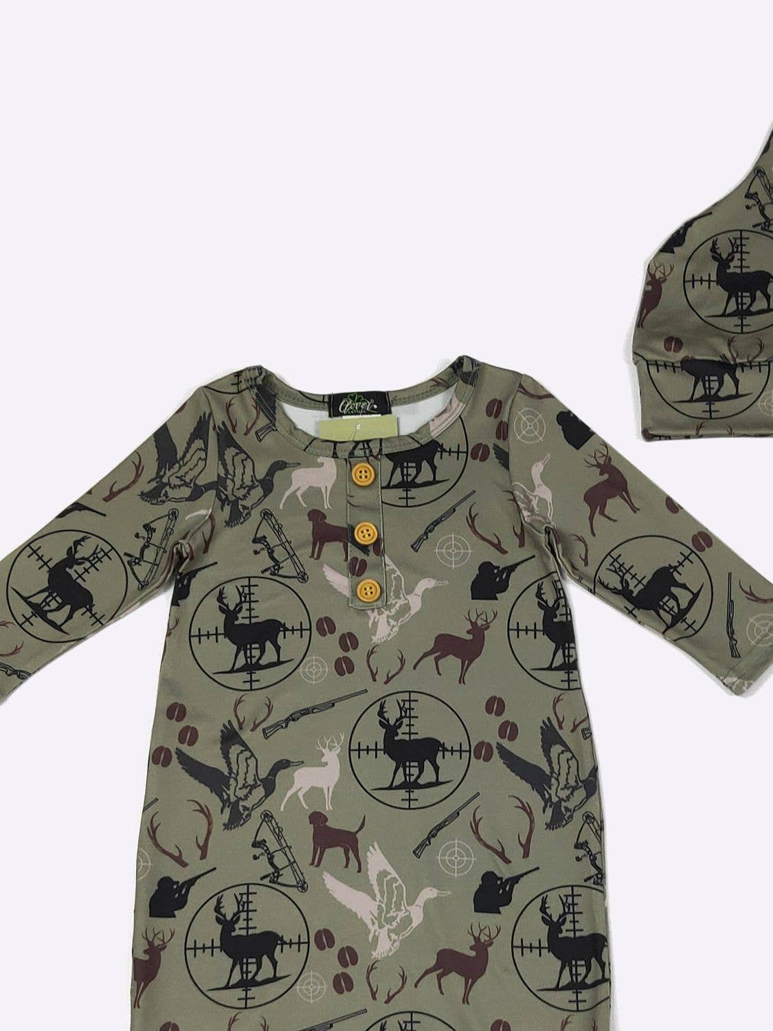 Hunt Scope Baby Knotted Gown