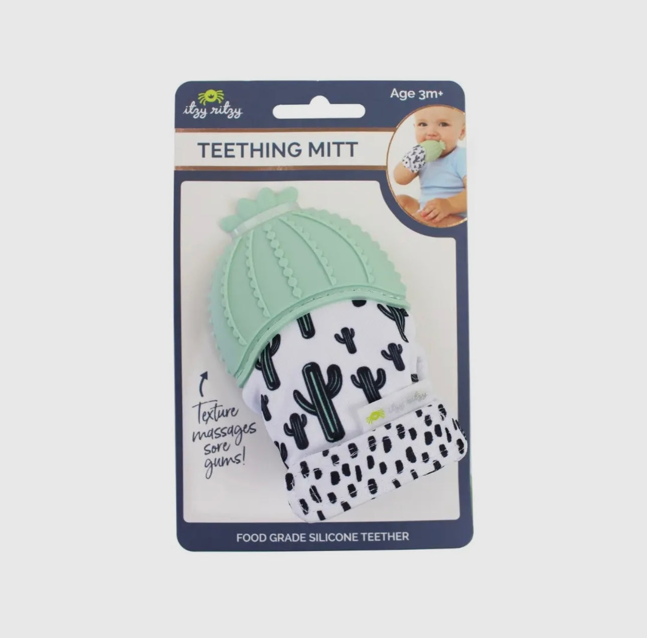 Itzy Mitt™ Silicone Teething Mitt