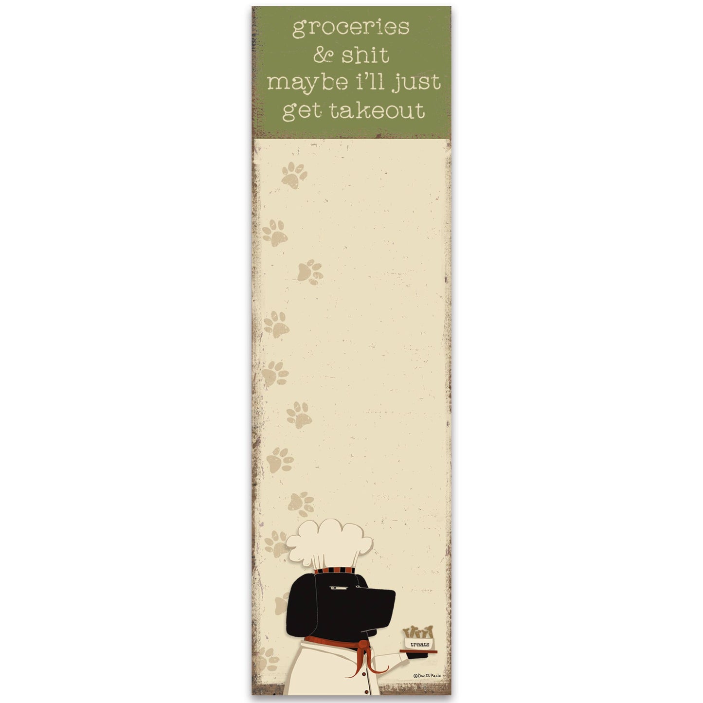 Maybe I'll Just Get Takeout List Pad