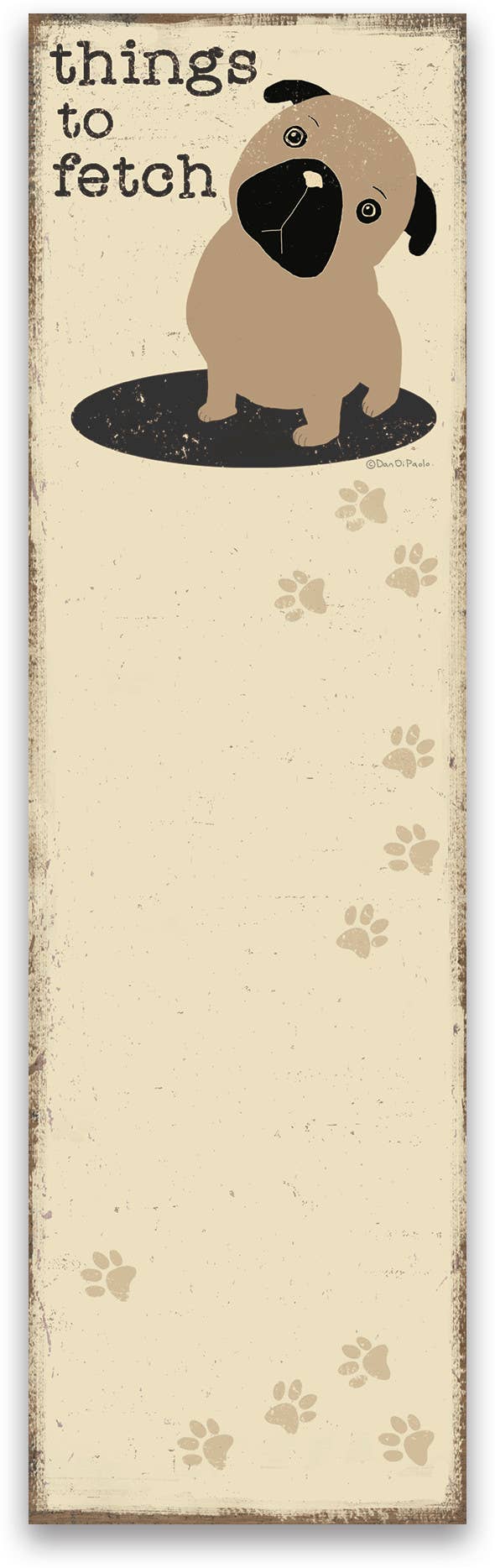 Things To Fetch List Pad