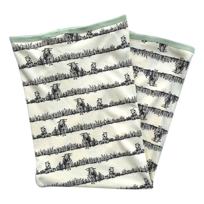 Organic Cotton Blanket - Billie & Kid