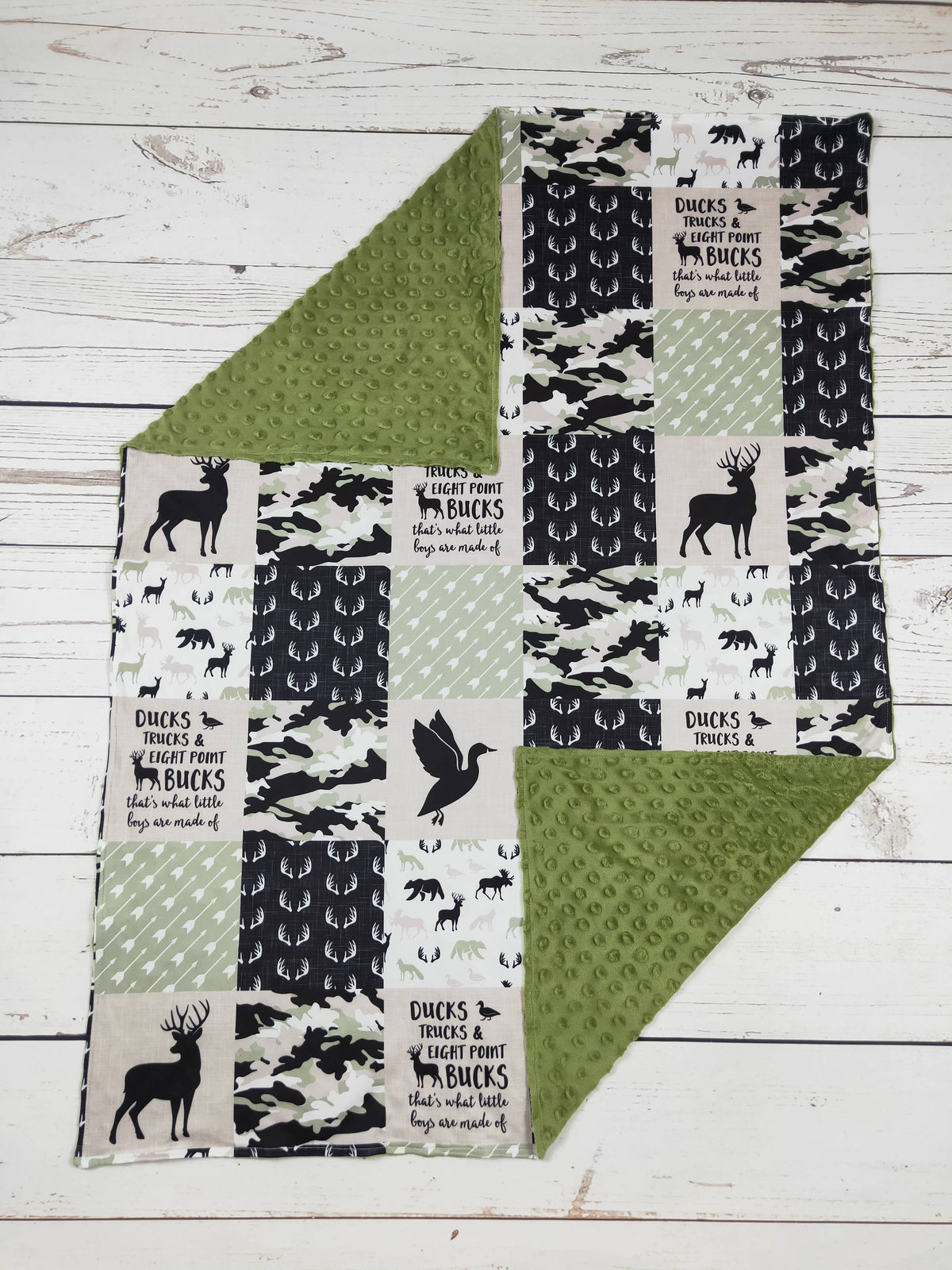 Camouflage Print Hunting Lightweight Blanket