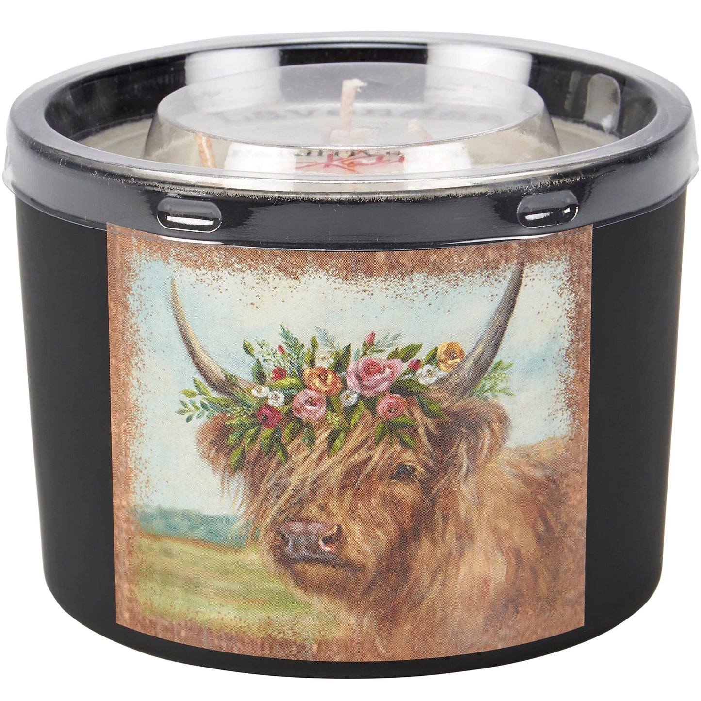 Floral Highland Candle