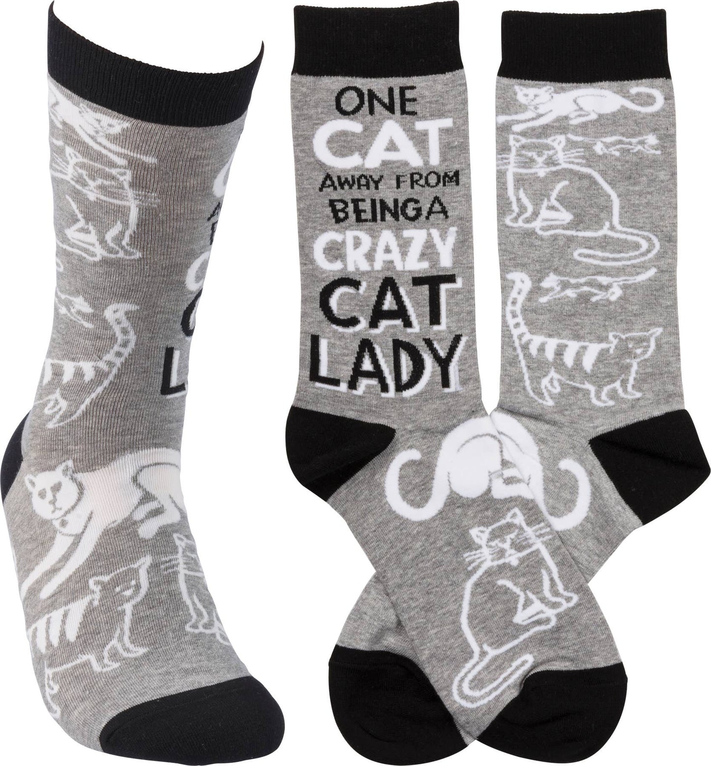 Crazy Cat Lady Socks