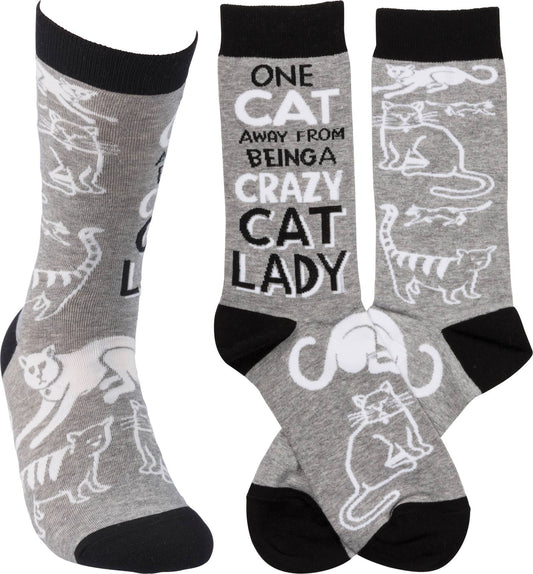 Crazy Cat Lady Socks
