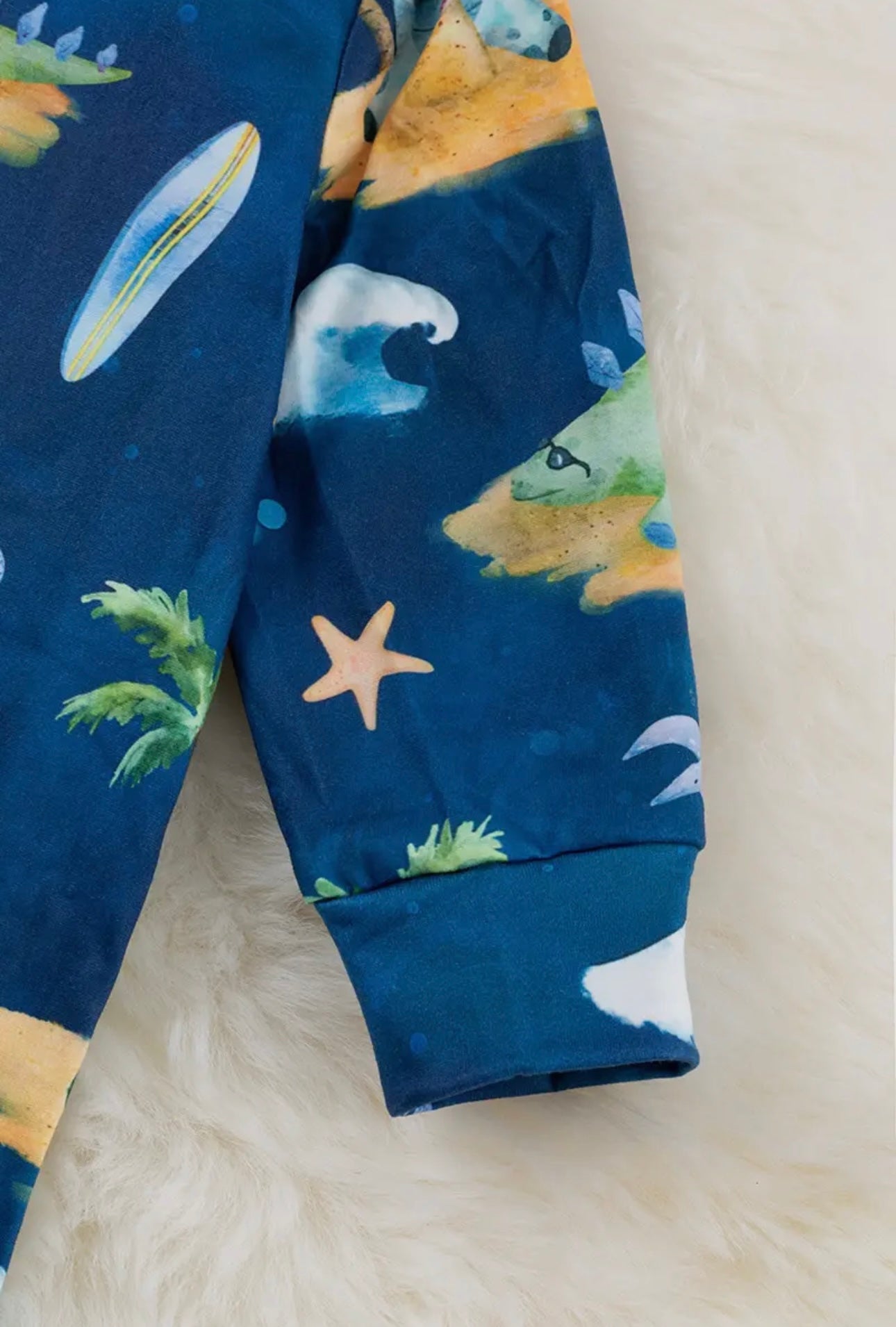 Dino beach romper