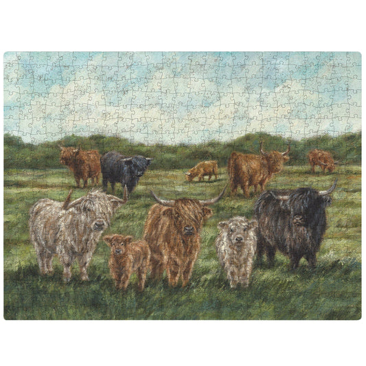 Highland Cows Puzzle