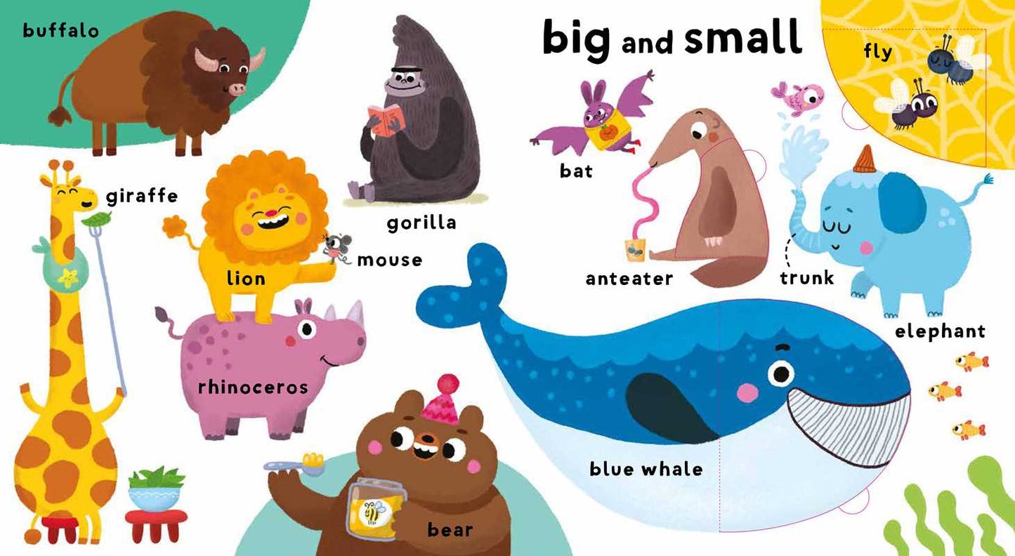 My First 100 Words Touch & Feel with Flaps - Wild Animals by Little Genius Books