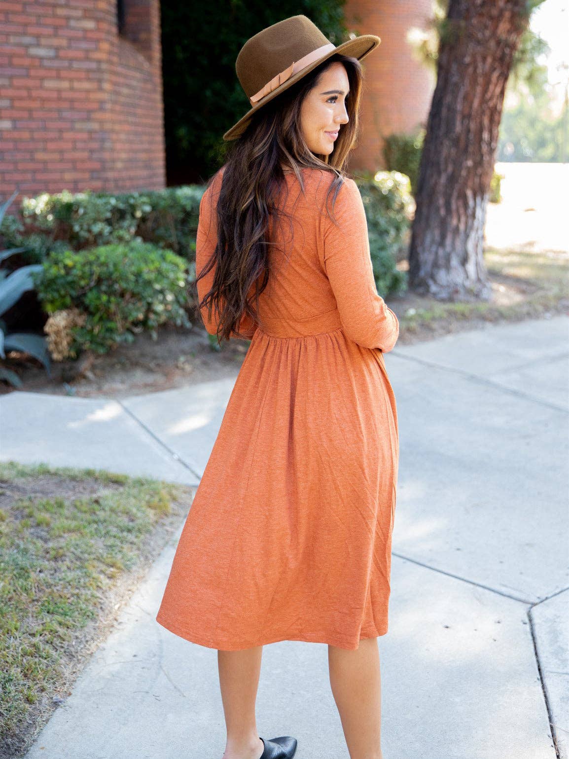 Long Sleeve Isla Wrap Dress