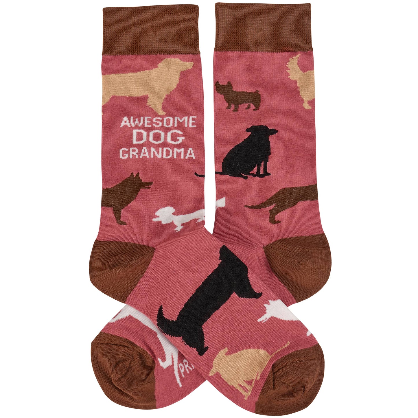Awesome Dog Grandma Socks