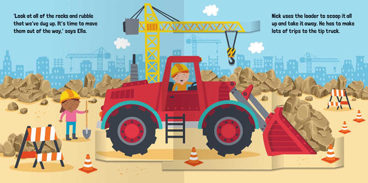 Trucks & Diggers: Pop-Up Book