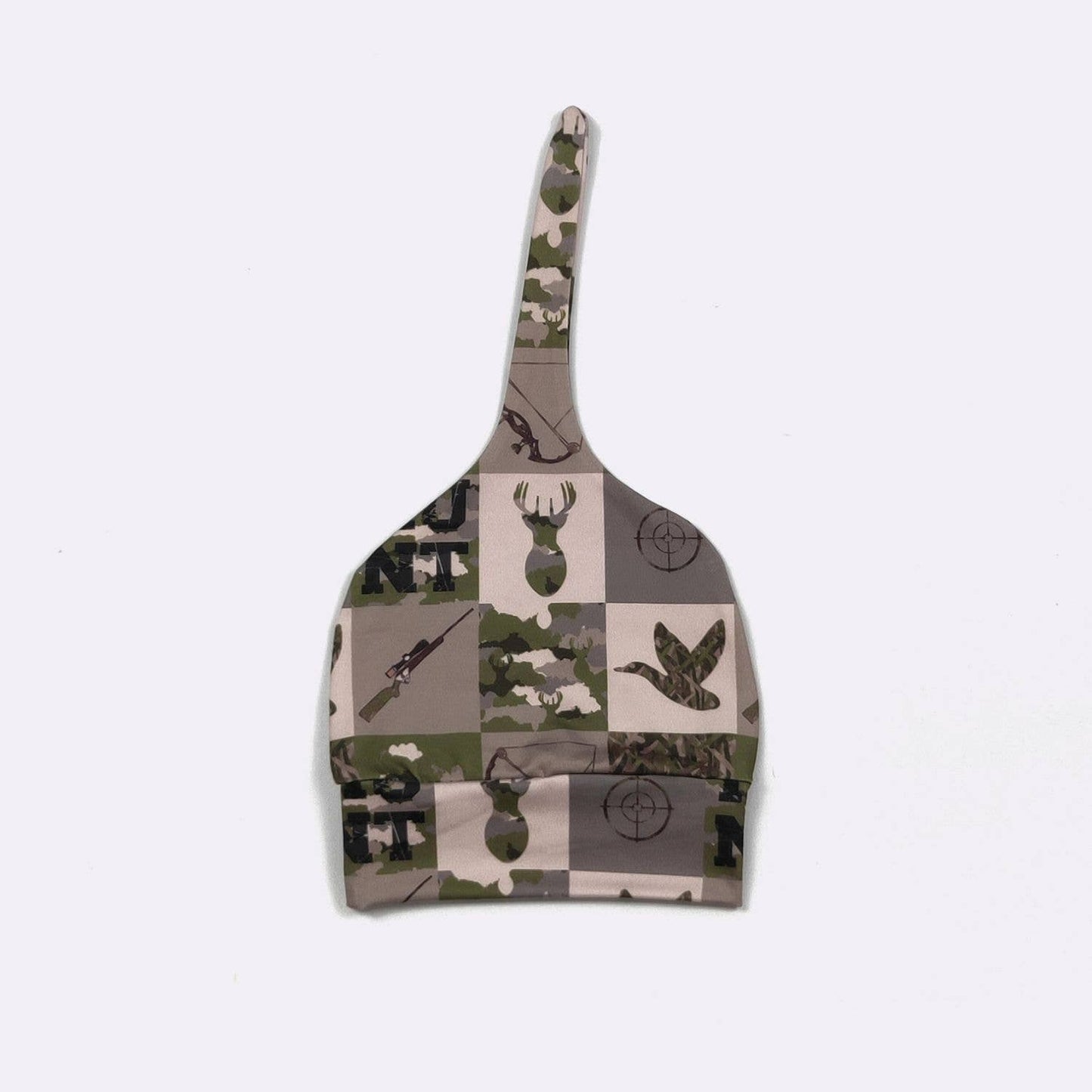 Hunt Patchwork Baby Knotted Gown