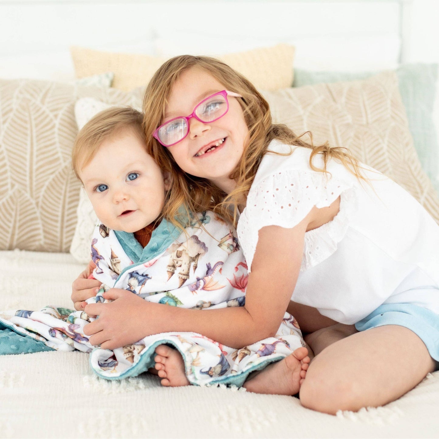 Dragon's Kingdom- Baby & Toddler Minky Blanket