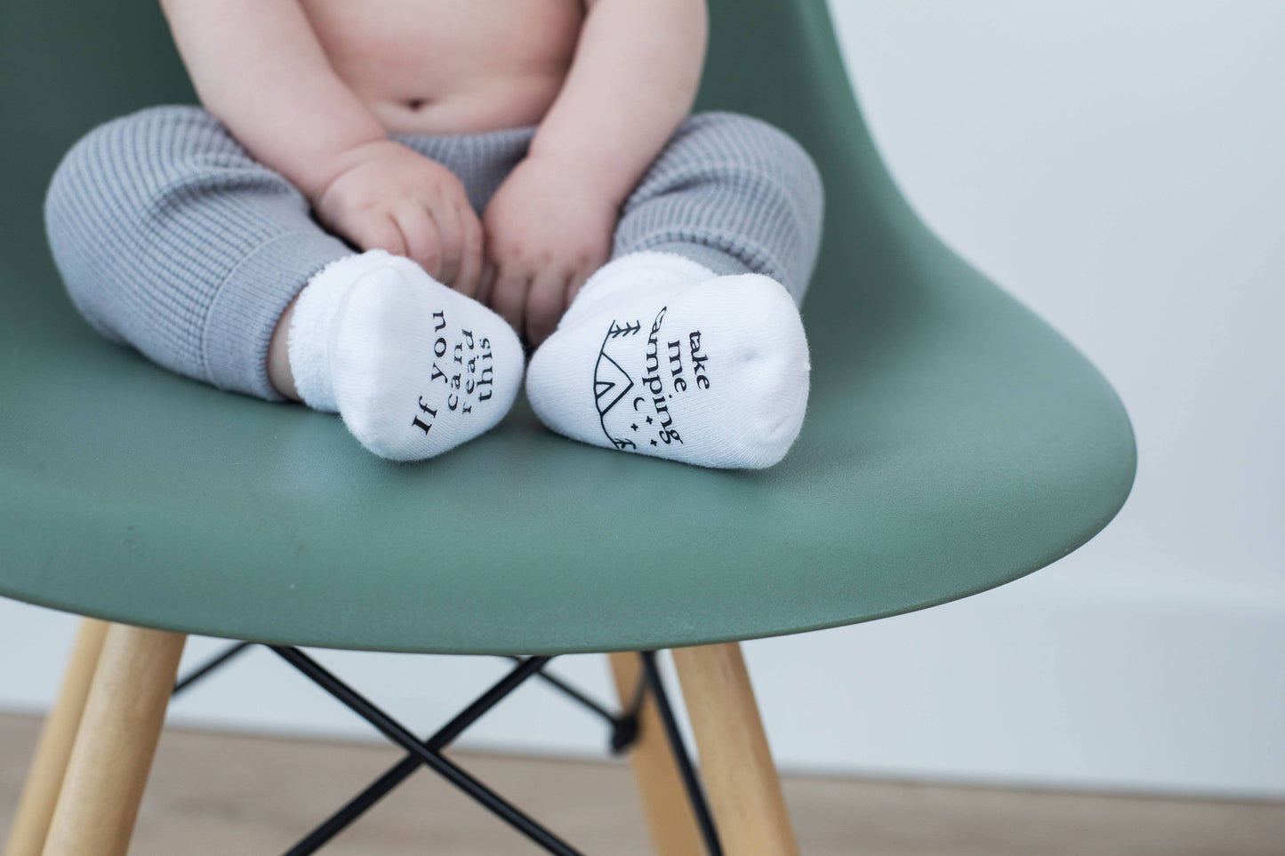 Take Me Camping Baby Socks
