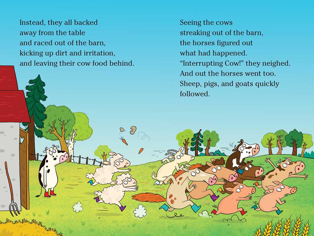 Interrupting Cow and the Chicken Crossing the Road by Jane   Yolen