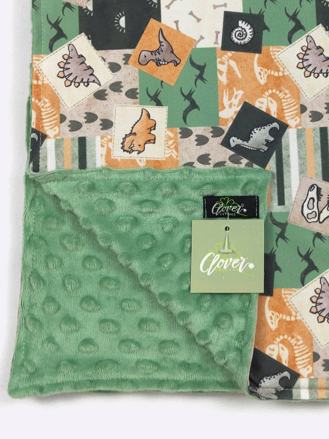 Lightweight Jurassic Patchwork Blanket