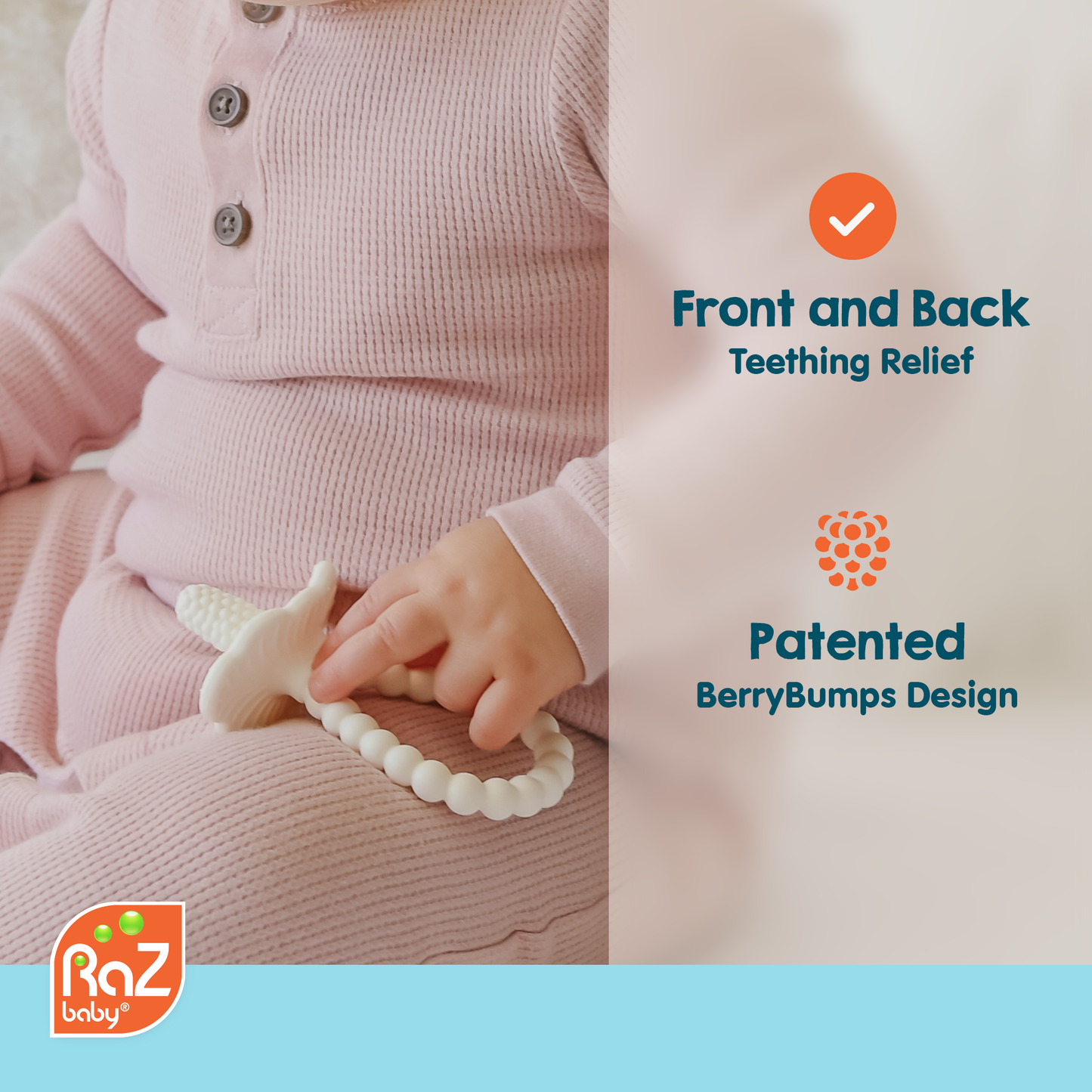 RaZberry Silicone Teether Plus