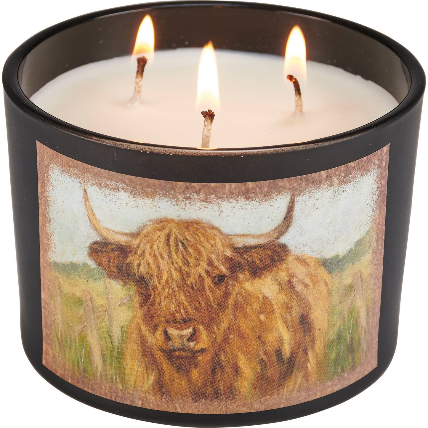 Highland Cow Candle