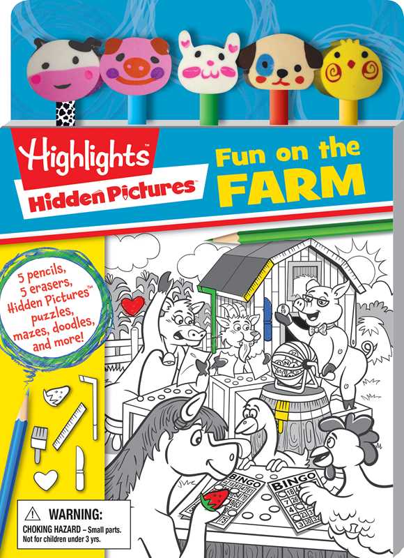 Highlights: Hidden Pictures: Fun on the Farm by