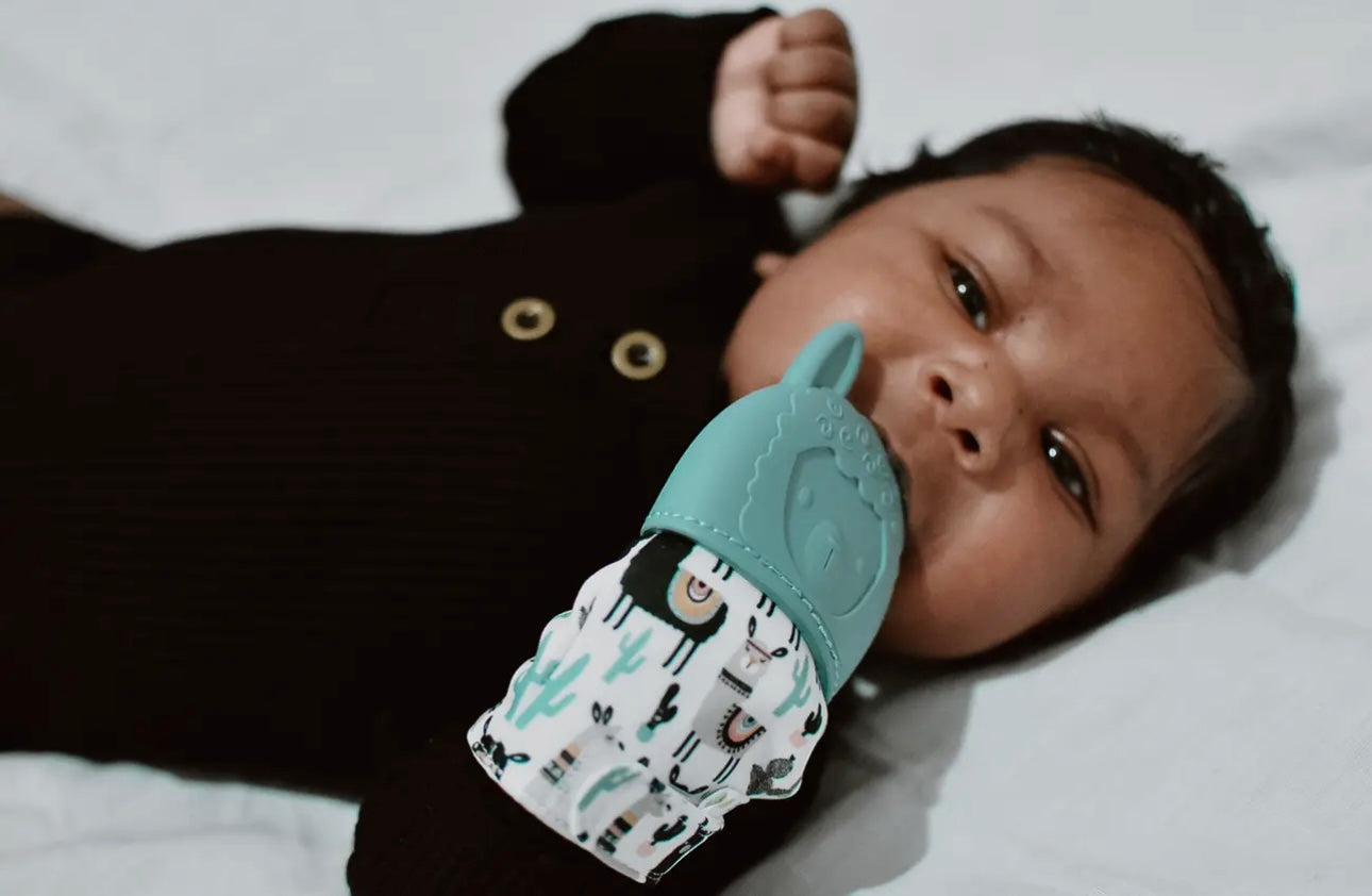 Itzy Mitt™ Silicone Teething Mitt