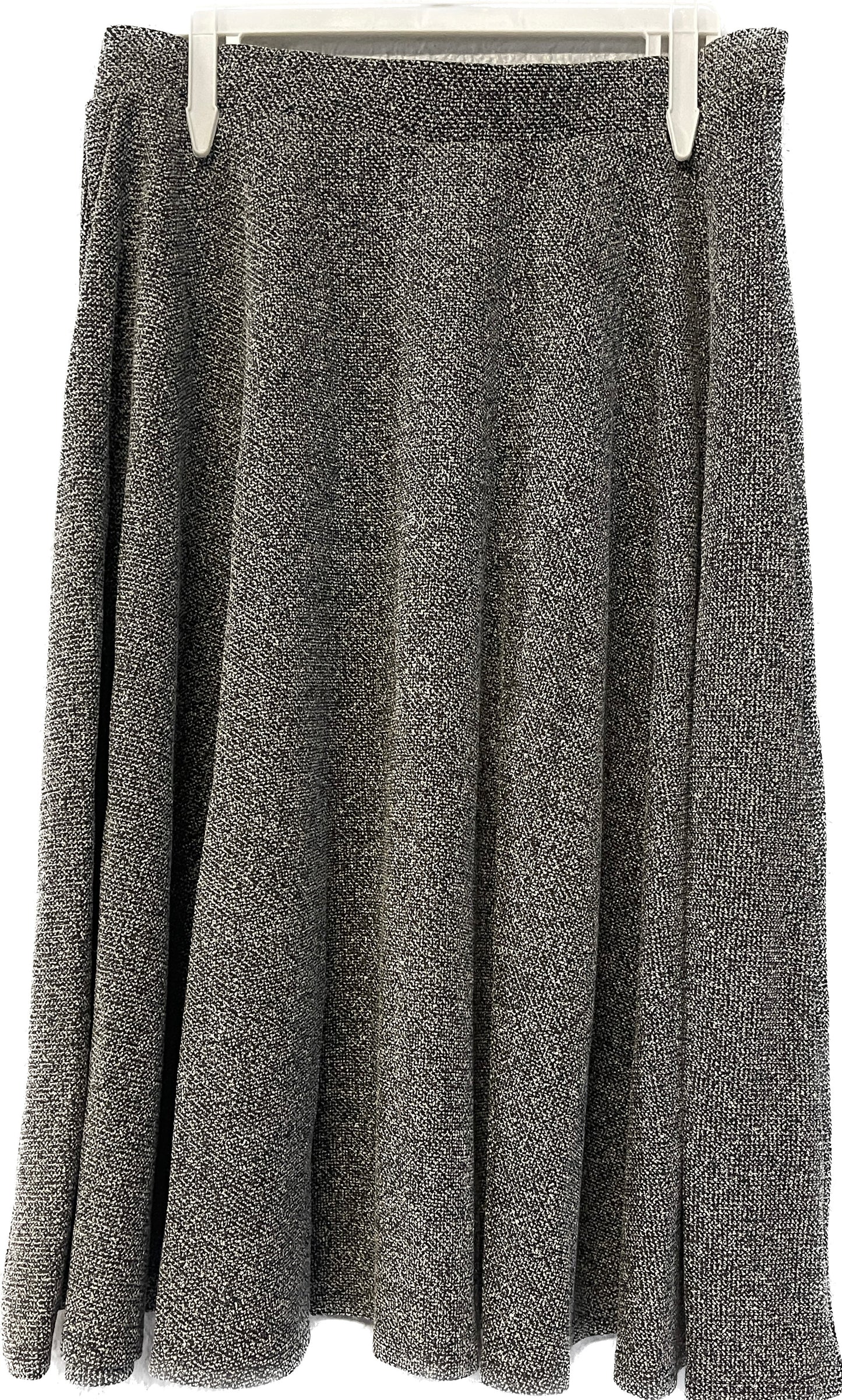 Gray two tone circle skirt