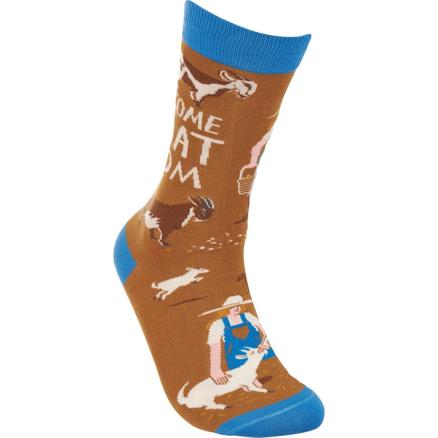 Awesome Goat Mom Socks