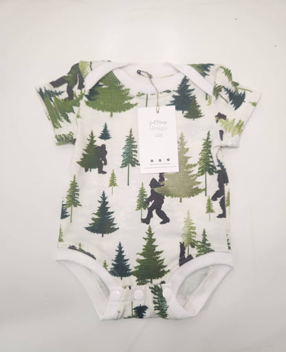 On The Hunt Infant bodysuit- Green