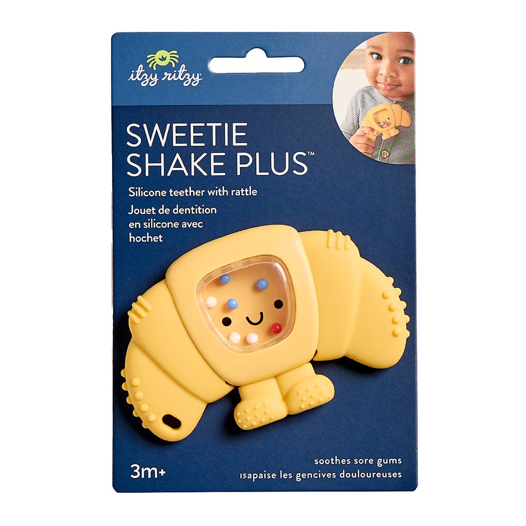 Itzy Ritzy - Sweetie Shake Plus™ - Teething + Rattle Toy