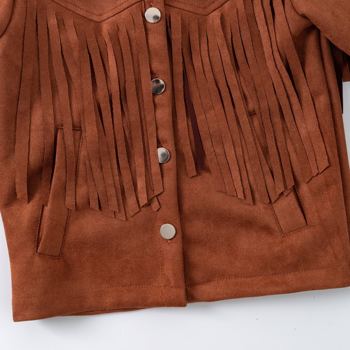 Girls Fringed Jacket