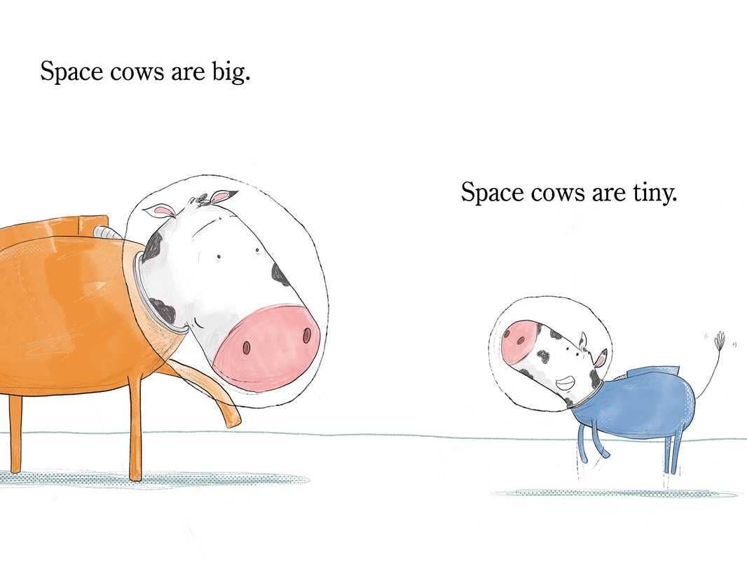 Space Cows by Eric Seltzer