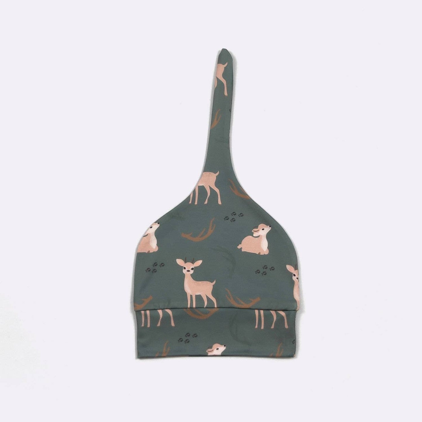 A Doe, A Deer Baby Knotted Gown