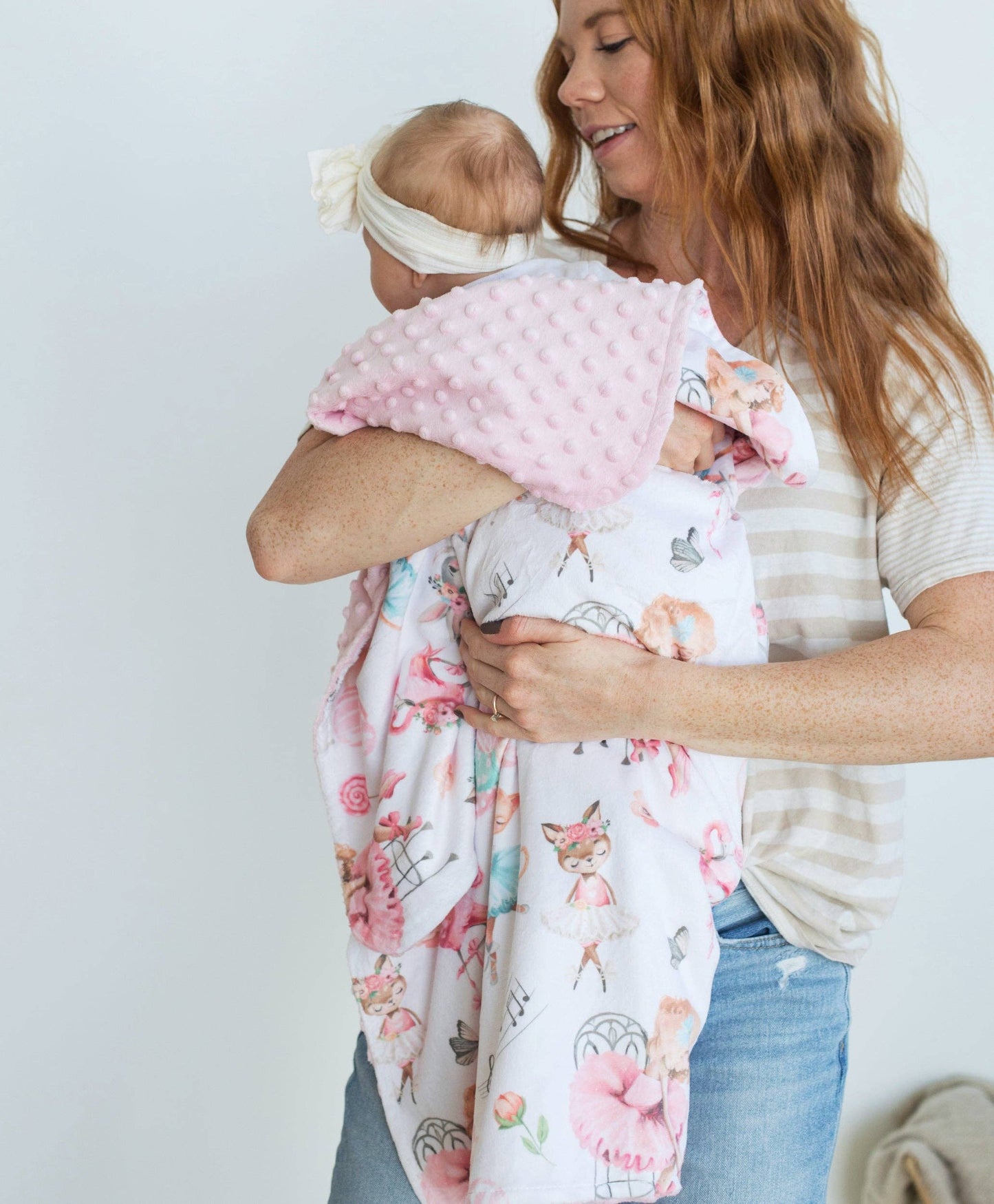 Ballerinas- Baby & Toddler Minky Blanket