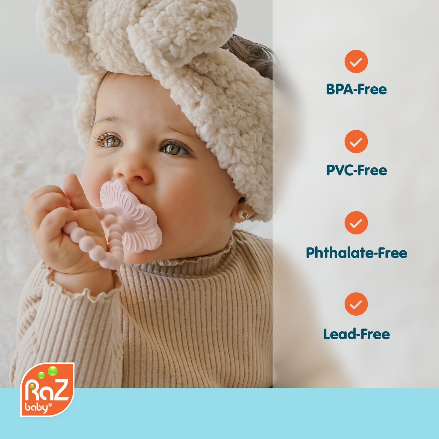 RaZberry Silicone Teether Plus