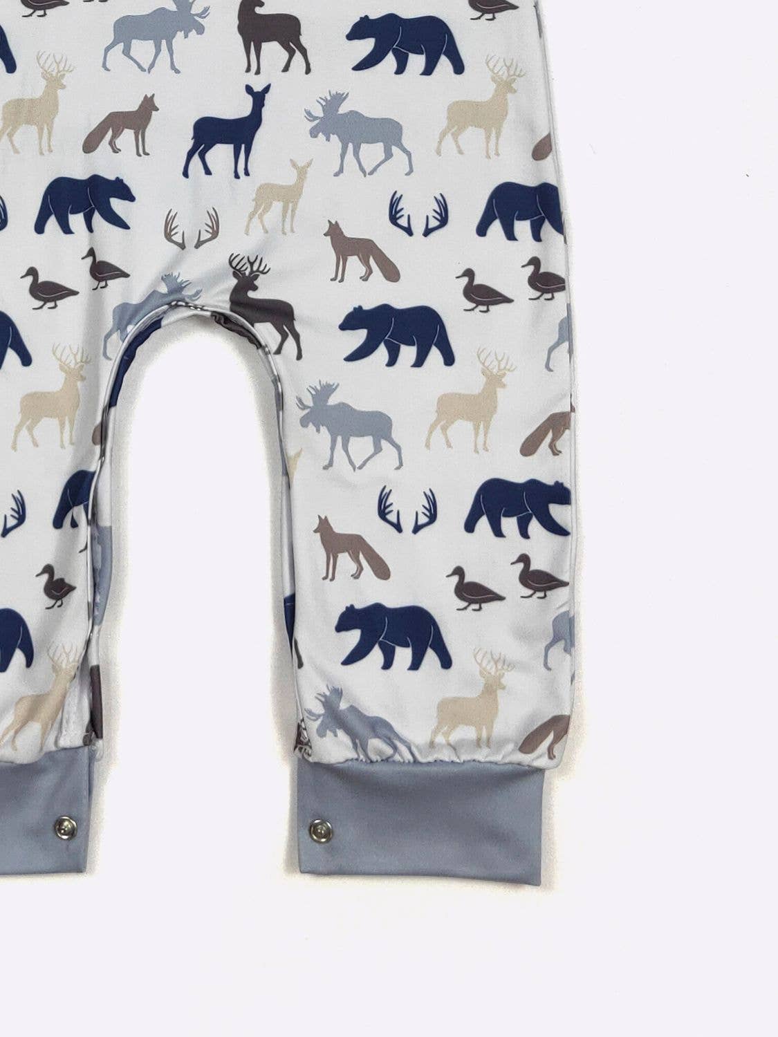 Woodland Silhouette Boy Romper