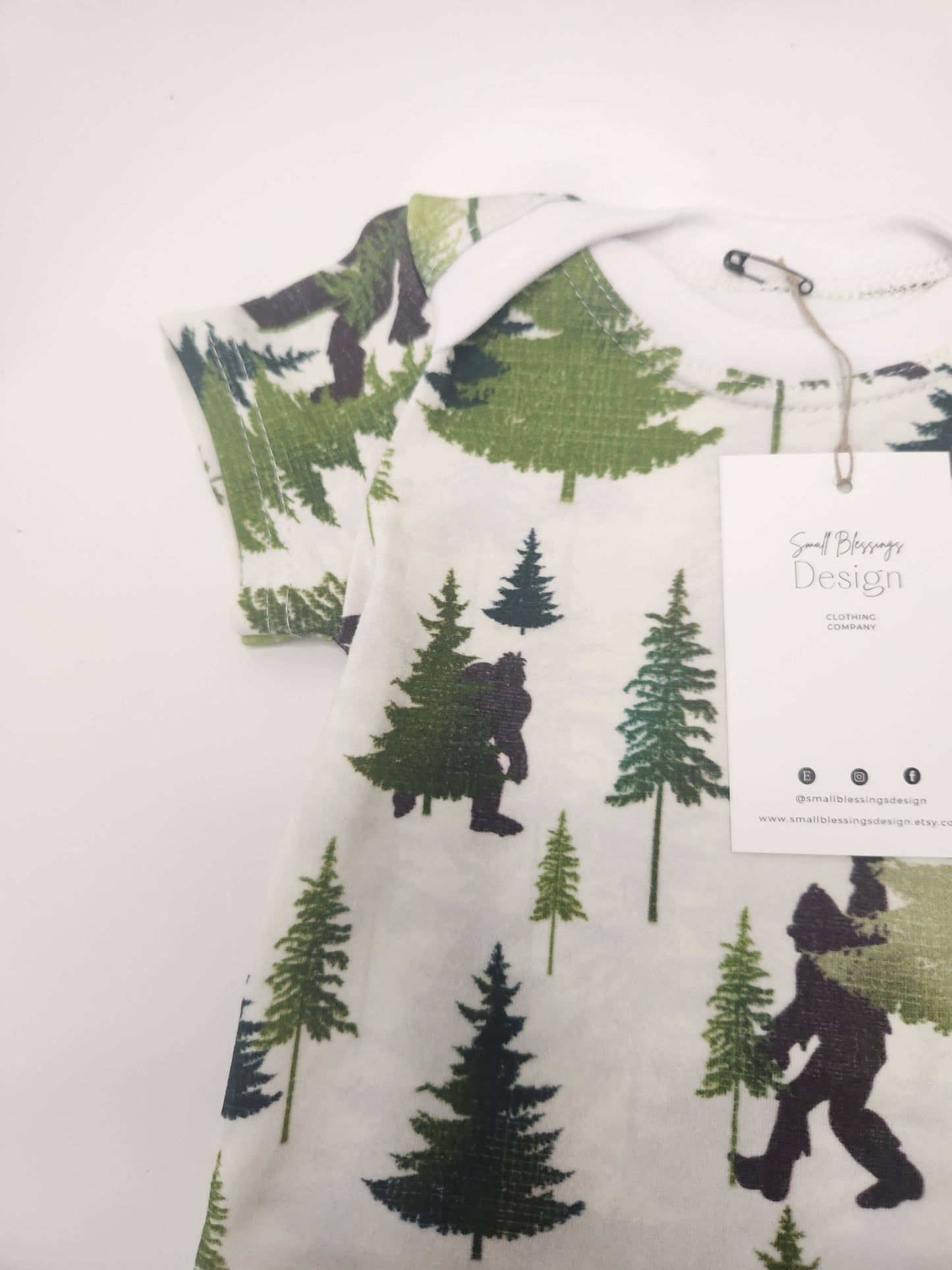 On The Hunt Infant bodysuit- Green