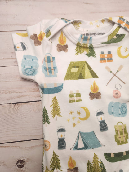 Happy Camper Infant bodysuit