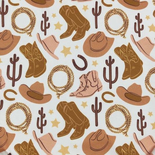 Boot Scootin Baby Knotted Gown