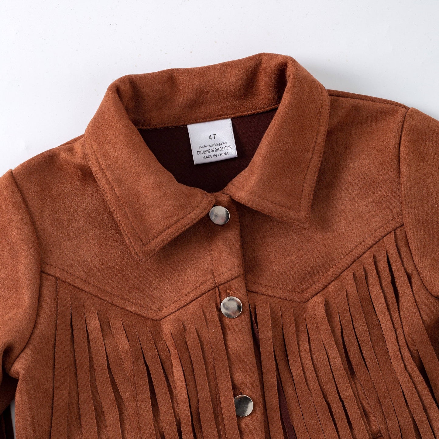 Girls Fringed Jacket