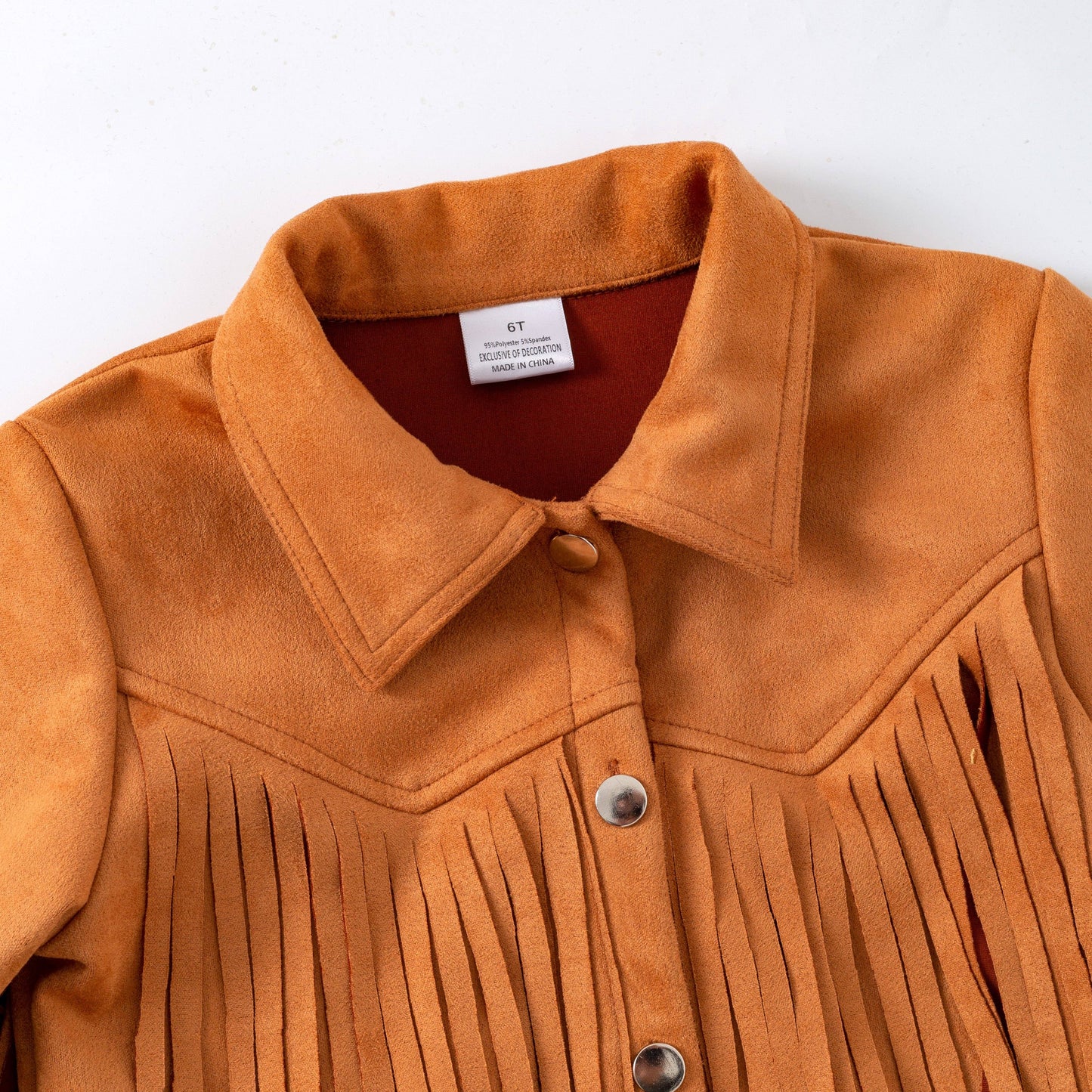 Girls Fringed Jacket