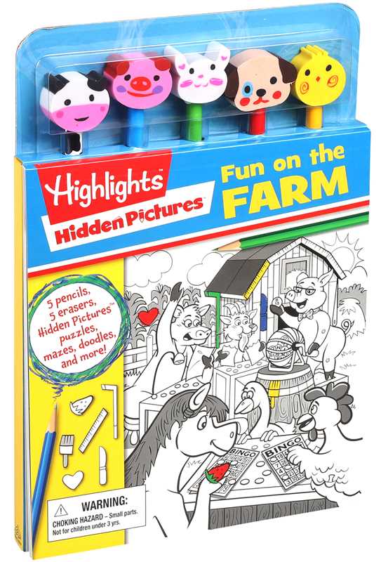 Highlights: Hidden Pictures: Fun on the Farm by