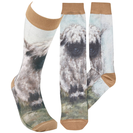 Valais Blacknose Sheep Socks