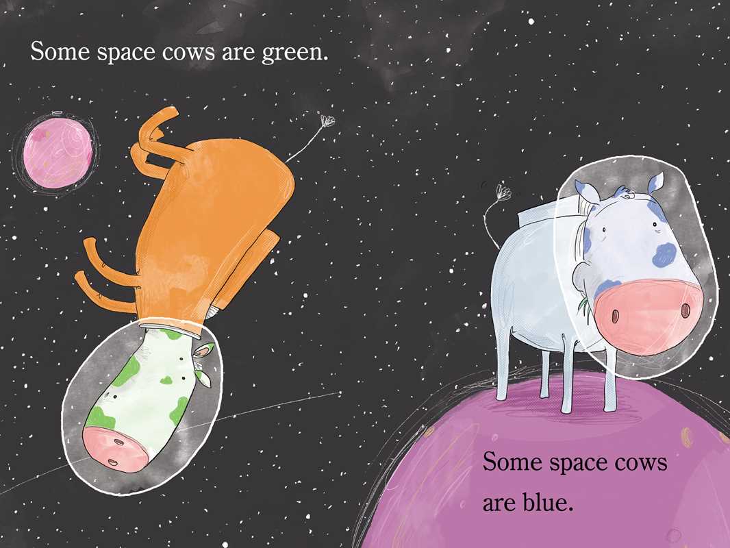 Space Cows by Eric Seltzer