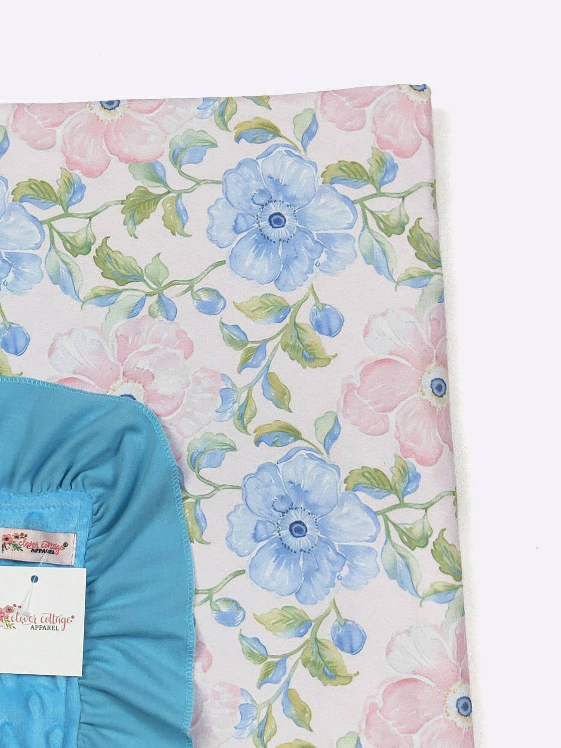 Lightweight Cotton Candy Poppy Blanket