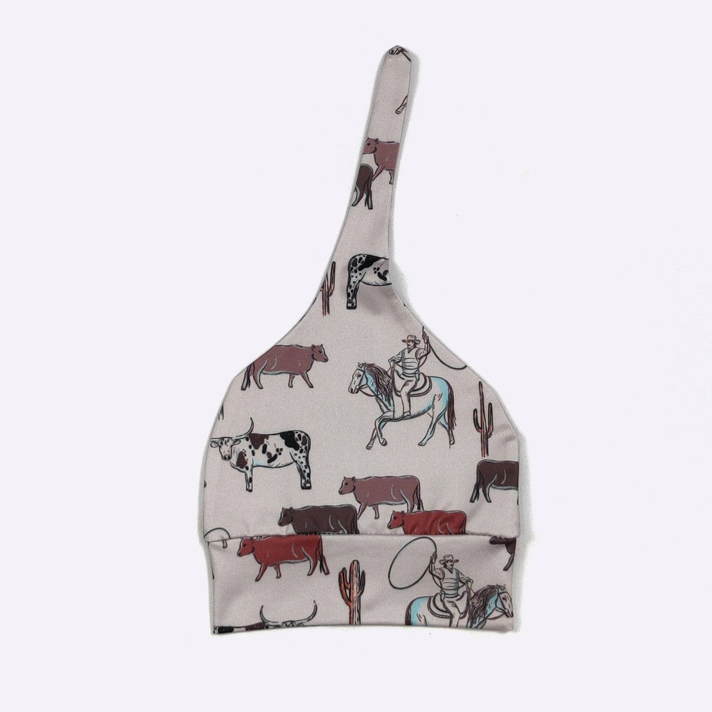 Ropin Cattle Baby Knotted Gown