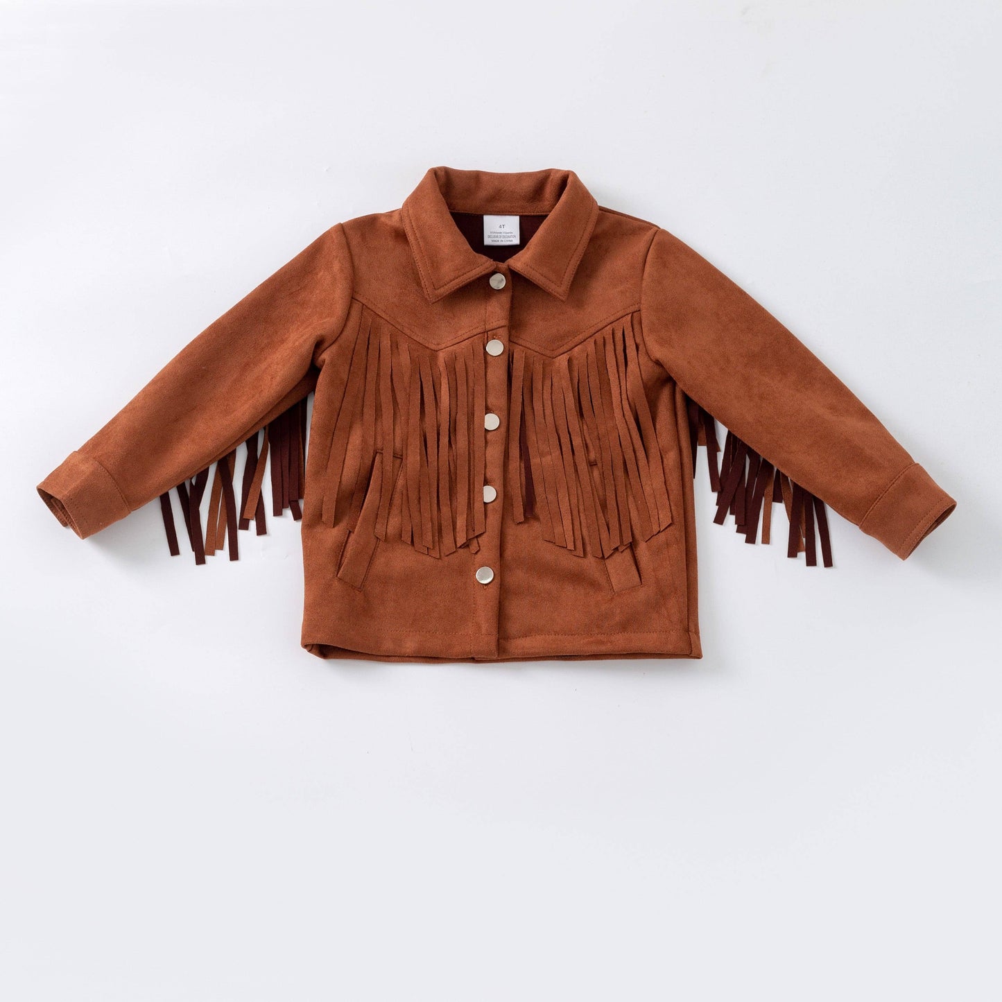 Girls Fringed Jacket