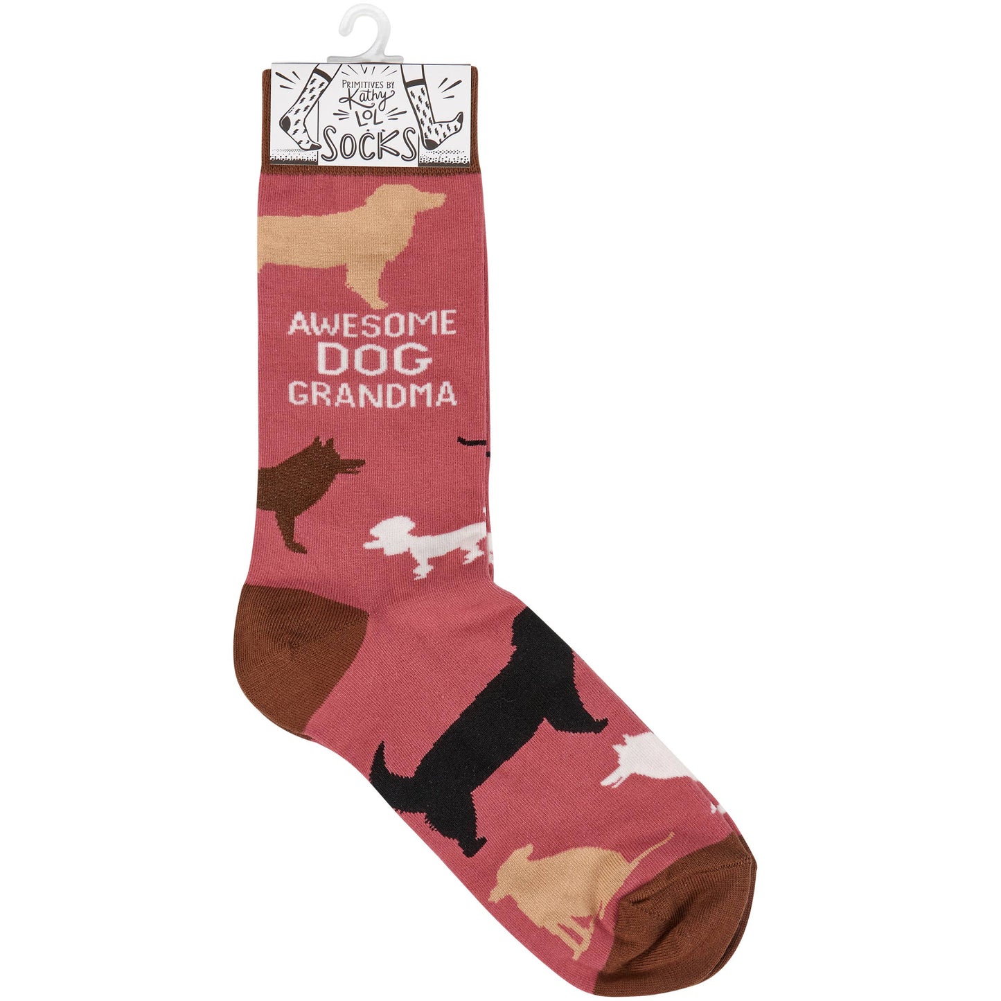 Awesome Dog Grandma Socks